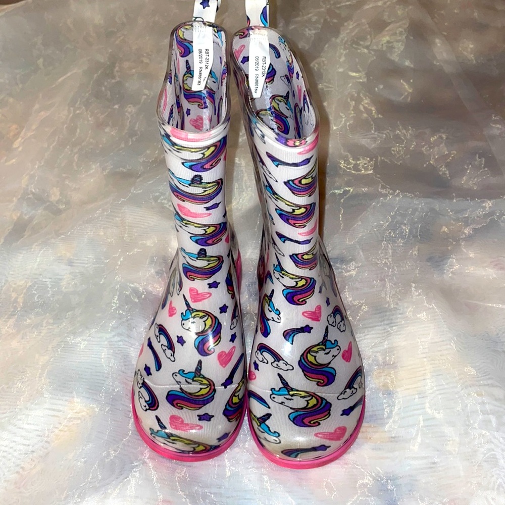 Capelli New York girls rain boots size 13